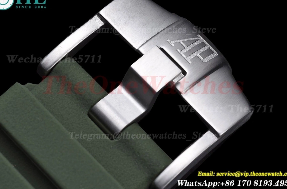 Offshore Stk SS Green Royal MY8215 GDF RU Oak 42mm 15710 Diver 0126
